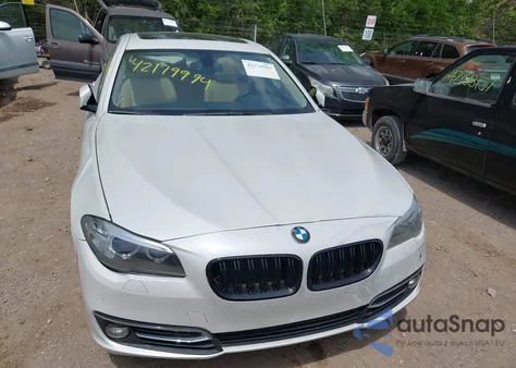 2014 BMW 528I из США, поврежденный, VIN WBA5A5C52ED502948